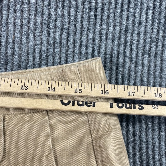 Banana Republic Shorts Womens 6 Brown Flat Front Pockets Ryan Fit 32x4 Beach - Picture 7 of 12